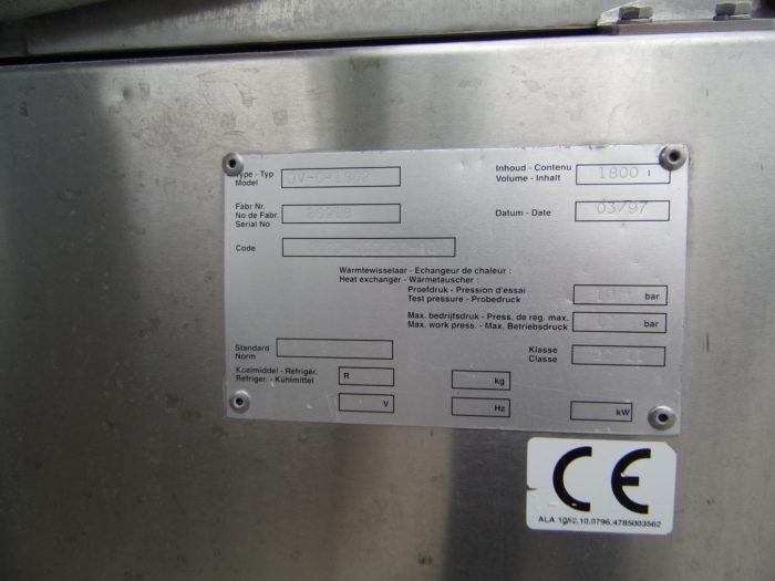 Alois Huber Landtechnik GmbH gebrauchter Milchkühltank